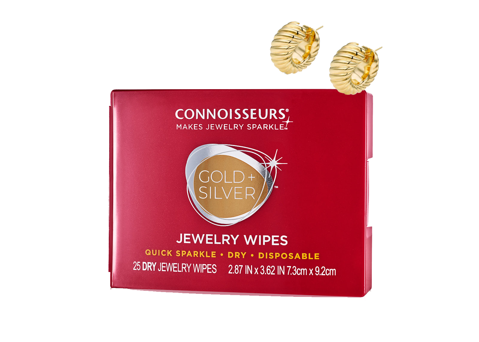 Салфетки для ювелирных изделий CONNOISSEURS - набор 25 шт.